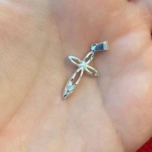 Sterling Silver Cross - 925 Silver - Cross Pendant